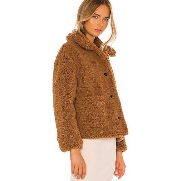 APPARIS Charlotte Fleece Faux Fur Jacket - Picture 3 of 12